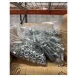Bulk 1/2' Zinc Bolts, Nuts & Washers