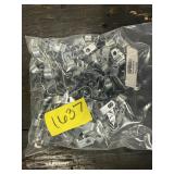 Zinc P-Clips / Cable Clamps - Bulk Lot