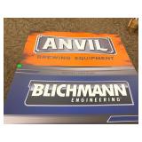 (2) Blichmann & Anvil Brewing Display Signs