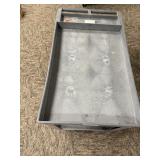 Uline H-3325 44' 2-Shelf Utility Cart