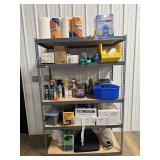 Take-All Cleaning Supplies w/ Shelving Unit