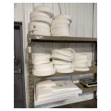 Large Lot of Foam Packaging Rings & Sheets