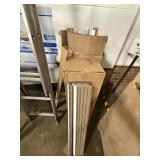 36' White Packaging Corner Guards, 100-Pc Box