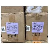 Pair JLEM JL-802-4 B5 1 HP Electric Motors