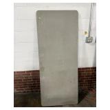 Gray Plastic Folding Utility Table