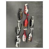 Hot Wheels & Matchbox Toy Helicopters - 8