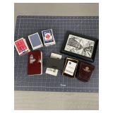 Bicycle Cards, Rolodex & Vintage Desk Lot