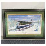 Signed Southern Railway Crescent Train Print