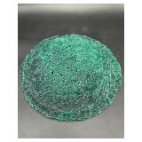 Green Spun Spaghetti Acrylic Bowl - 12 in.
