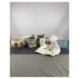 Ceramic Teapot, Planters & Kitchen Decor