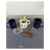 Lutheran Mugs, Shaving Mug & Wood Gavel