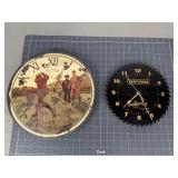 Craftsman & Golf-Themed Wall Clocks