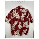 Pacific Legend Red Floral Shirt