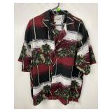 Reservoir Burgundy Palm Shirt