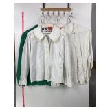 Size 8/10 White Blouses & Green Suit Separates