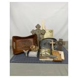 Christian Religious Decor & Cross Lot
