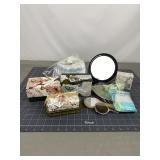 Bath Soap, Mirrors & Spa Accessories Lot