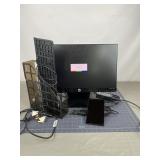 HP Pavilion 22bw Monitor, Garmin GPS & Keyboards