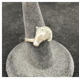 Sterling Dolphin Ring Size 7.5 3.01g