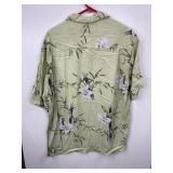 Paradise Motion Green Floral Shirt
