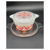 Pyrex Friendship 473 1-Qt Casserole w/Lid
