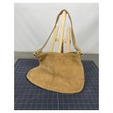 Italian Suede Leather Shoulder Bag