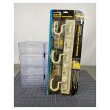 8 Deflecto Bins & SmartTrack Organizer