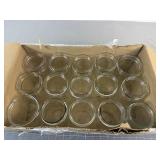 15 Vintage Glass Canning Jars incl. Ball
