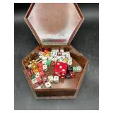 Vintage Casino & Advertising Dice Collection