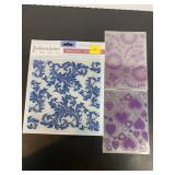 Embossalicious Regency Swirls + 2 Folders