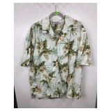 Pacific Legend Pale Green Floral Shirt