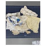 Hand-Crocheted Doilies & Lace Linens