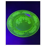 Federal Sharon Green Uranium 7.25in Salad Plate