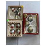 Kmart Bavaria & Victoria Glass Ornaments