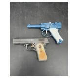 Vintage Hubley Army 45 & Toy Cap Gun