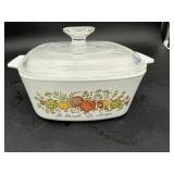 CorningWare Spice O' Life Casserole w/Lid