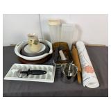 Cornwall Lazy Susan & Kitchen Prep Tools