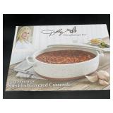 Dolly Parton 3.2 Qt Stoneware Casserole