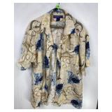 Newport Blue Tropical Shirt XXL