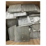 Assorted Textured Glass Panels & Tiles