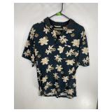 Munsingwear Floral Polo Shirt L