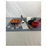 Kitchen Measuring & Grill Utensil Lot