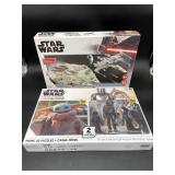 2 Sealed Star Wars 3D Puzzle Sets