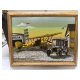 H. Hargrove U.S. Mail Serigraph on Canvas