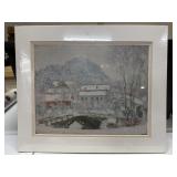 Claude Monet Sandvika Norway Art Print