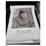 Picasso Blue Nude RMN Museum Art Poster