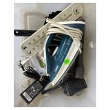 T-fal Iron, Glue Guns & Electronics Lot