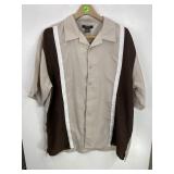 GNW Gray Color-Block Shirt XXL