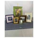 6 Small Framed Art & Mirrors Assorted Styles