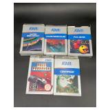 5 Atari 5200 Games - Pac-Man & Centipede